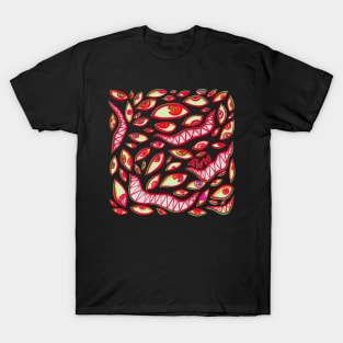 Monster mash - Red T-Shirt